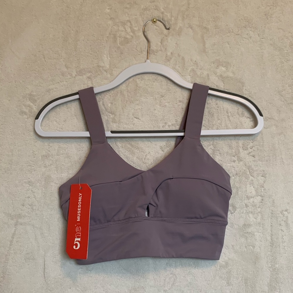 NWT Musesonly Purple Sports Bra